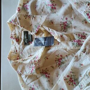 100% cotton brand new Eddie Bauer summer shirt